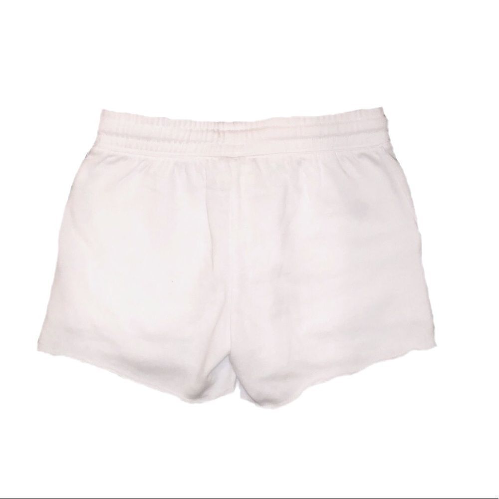 Lace-Up Sweatshorts W/ Rolling Stones Skull Patch - Picture 3 of 3
